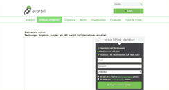 Desktop Screenshot of everbill.com